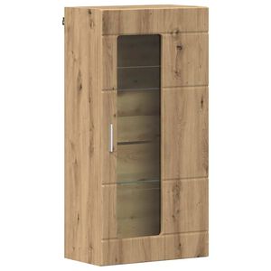 vidaXL Dřevěn&aacute; skř&iacute;ň Artisanov&yacute; dub 50 x 29 x 100 cm kompozitn&iacute; dřevo
