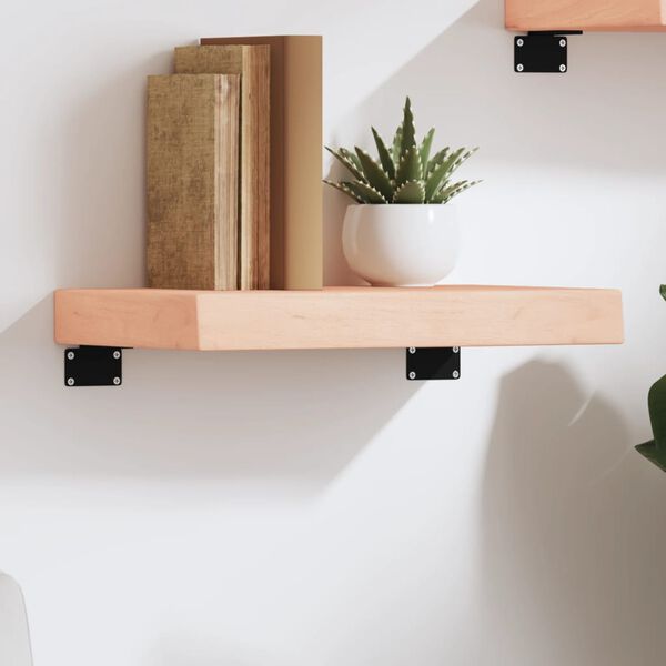 vidaXL N&aacute;stěnn&aacute; police 40 x 20 x 6 cm neo&scaron;etřen&eacute; masivn&iacute; dubov&eacute; dřevo