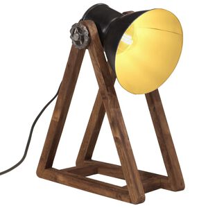 vidaXL Stoln&iacute; lampa 25 W čern&aacute; 30 x 17 x 40 cm E27