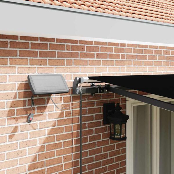 vidaXL Budsorovateln&eacute; zastře&scaron;en&iacute; Čern&aacute; 500 &times;350 cm textil