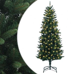 vidaXL Uměl&yacute; Skl&aacute;dac&iacute; V&aacute;nočn&iacute; Strom 120 cm 150 LED Tepl&aacute; b&iacute;l&aacute; PE a PVC
