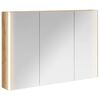 vidaXL Koupelnov&aacute; zrcadlov&aacute; skř&iacute;ň Uměleck&yacute; dub 103,5 x 15,5 x 70 cm