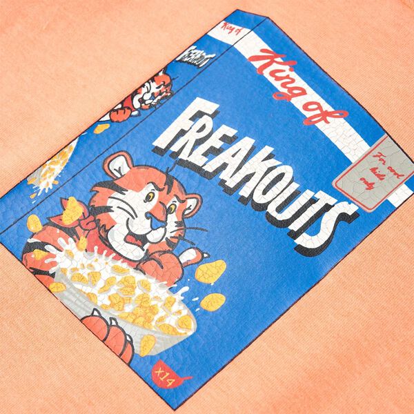 Dětské tričko s krátkým rukávem neonově oranžové 92