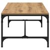 vidaXL Konferenčn&iacute; stolek Artisanov&yacute; dub 100 x 50 x 35 cm
