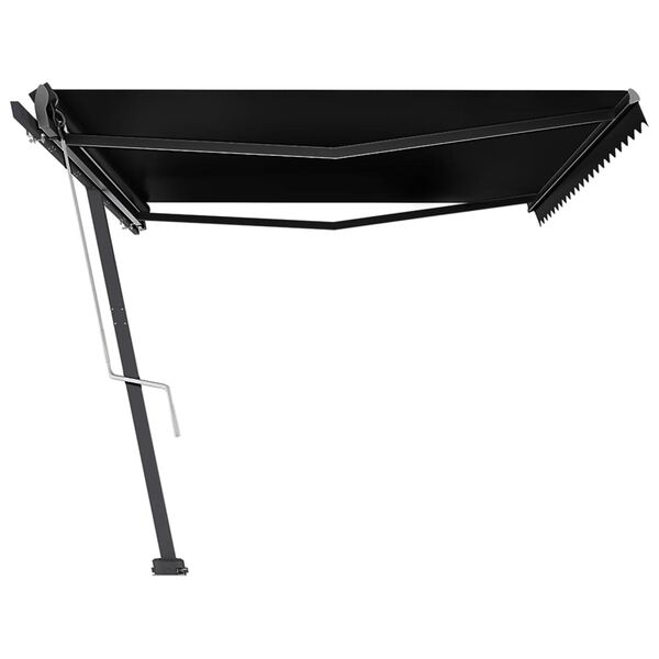 vidaXL Volně stoj&iacute;c&iacute; automatick&aacute; mark&yacute;za 500 x 350 cm antracitov&aacute;