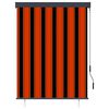 vidaXL Venkovn&iacute; roleta 120 x 250 cm oranžovohněd&aacute;