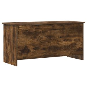 vidaXL &Uacute;ložn&aacute; truhla Kouřov&yacute; dub 100 x 40 x 50 cm Kompozitn&iacute; dřevo