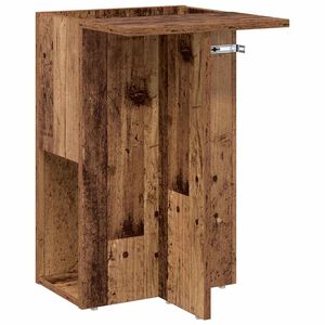vidaXL Odkl&aacute;dac&iacute; stolek Star&eacute; dřevo 35 x 40 x 55 cm Kompozitn&iacute; dřevo