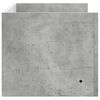 vidaXL N&aacute;stěnn&aacute; police betonově &scaron;ed&aacute; 100 x 35 x 30,5 cm dřevotř&iacute;ska