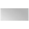 vidaXL LED koupelnov&eacute; zrcadlo Transparentn&iacute; 90 x 40 cm tvrzen&eacute; sklo