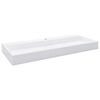 vidaXL Umyvadlo 120 x 46 x 11 cm miner&aacute;ln&iacute;/mramorov&yacute; kompozit b&iacute;l&eacute;