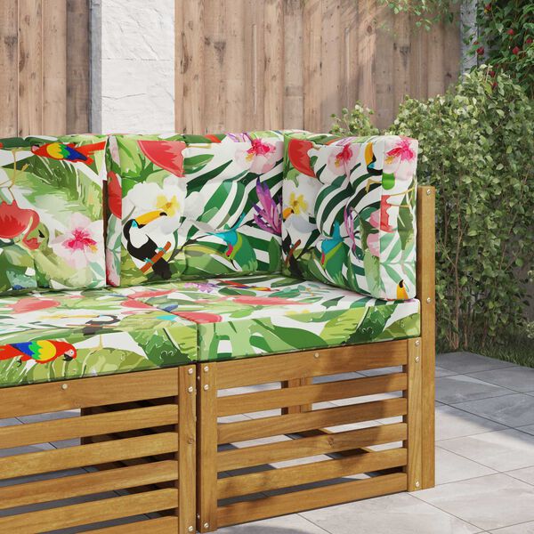 vidaXL Venkovn&iacute; pol&scaron;t&aacute;ř na pohovku 3 pcs pestr&aacute; Polyester