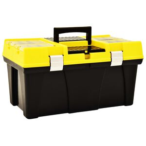 vidaXL Box na n&aacute;řad&iacute; plast 595 x 337 x 316 mm žlut&yacute;