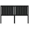 vidaXL Čelo postele čern&eacute; 165,5 x 4 x 100 cm masivn&iacute; borovice