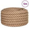 vidaXL Jutov&eacute; lano 1 mm Př&iacute;rodn&iacute; 100% jute Tossa