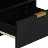 vidaXL Konferenčn&iacute; stolek čern&yacute; 80 x 54 x 40 cm kompozitn&iacute; dřevo