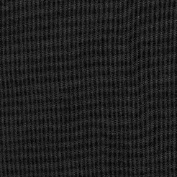 vidaXL Zatemňovac&iacute; z&aacute;věsy s kroužky vzhled lnu 2 ks čern&eacute; 140 x 175 cm