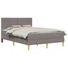 vidaXL R&aacute;m postele 160 x 200 cm Taupe