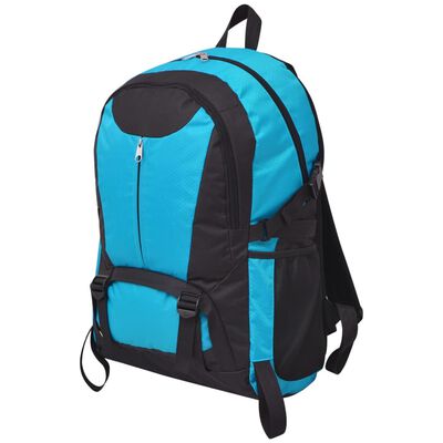 vidaXL Outdoorový batoh 40 l černo-modrý