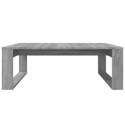 vidaXL Konferenční stolek šedý sonoma 100x100x35 cm kompozitní dřevo