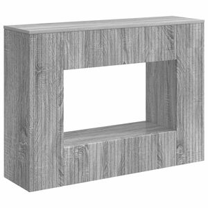 vidaXL Konzolov&yacute; stolek &Scaron;ed&aacute; Sonoma 101 x 29 x 74 cm Dřevěn&yacute; materi&aacute;l