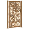 vidaXL Zahradn&iacute; br&aacute;na 100 x 175 cm odoln&aacute; ocel s motivem stop