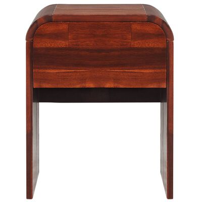 vidaXL Noční stolek z akáciového dřeva hnědý 41,5 x 42 cm