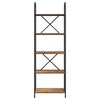 vidaXL Knihovna Star&eacute; dřevo 60 x 30 x 183 cm Kompozitn&iacute; dřevo
