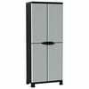 vidaXL Plastov&aacute; skř&iacute;ňka 68 x 39 x 171,5 cm ratanov&yacute; design