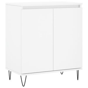 vidaXL Př&iacute;born&iacute;k b&iacute;l&yacute; 60 x 35 x 70 cm kompozitn&iacute; dřevo