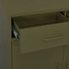 vidaXL Úložná skříň olivově zelená 80 x 35 x 101,5 cm ocel