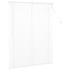 vidaXL Venet &scaron;koln&iacute; žaluzie Nastaviteln&aacute; B&iacute;l&aacute; 150 x 120 cm PVC