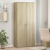 vidaXL Skř&iacute;ň highboard dub sonoma 80 x 35 x 180 cm kompozitn&iacute; dřevo