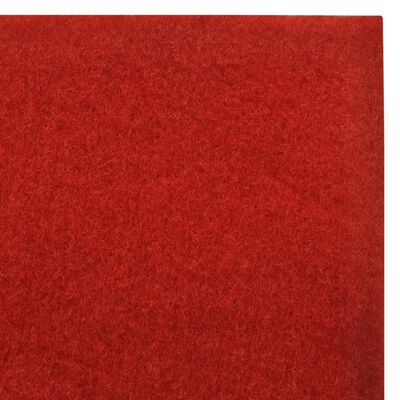Červený koberec 1 x 10 m, extra těžký 400 g/m2