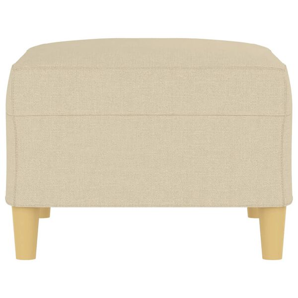 vidaXL Podnožka kr&eacute;mov&aacute; 70 x 55 x 41 cm textil