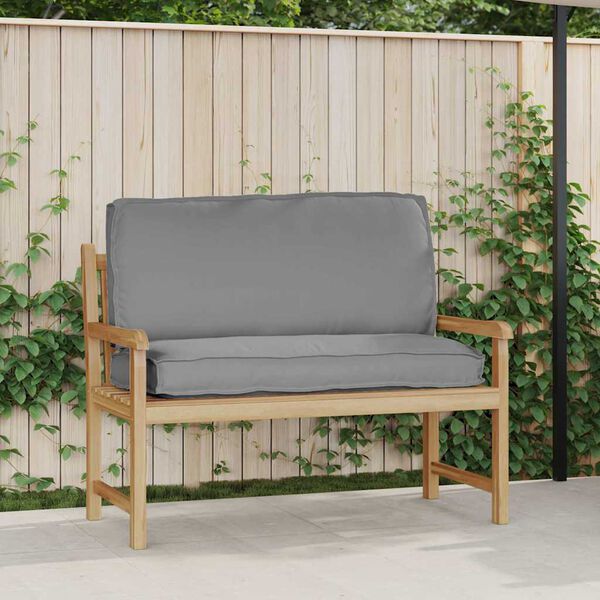 vidaXL Pol&scaron;t&aacute;ř &Scaron;ed&aacute; 120 x 50 x 12 cm Oxford l&aacute;tka