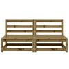 vidaXL Zahradn&iacute; pohovky bez područek 2 ks 70x70x67 cm borovice
