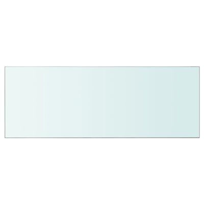 vidaXL Policová deska sklo čiré 80x30 cm
