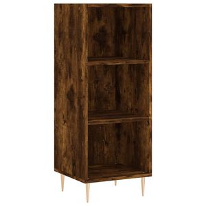 vidaXL Př&iacute;born&iacute;k kouřov&yacute; dub 34,5 x 32,5 x 90 cm kompozitn&iacute; dřevo