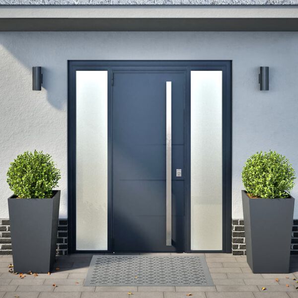 vidaXL Zahradn&iacute; truhl&iacute;ky 2 ks antracitov&eacute; 45 x 45 x 75 cm ocel