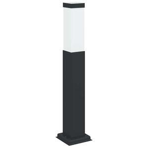 vidaXL Sloupkov&eacute; sv&iacute;tidlo 50 cm čern&eacute; IP44