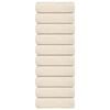 vidaXL Ručníky FROGN 10 ks krémové 30x30 cm 360 g/m²