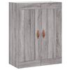 vidaXL Skř&iacute;ň highboard &scaron;ed&aacute; sonoma 69,5 x 34 x 180 cm kompozitn&iacute; dřevo