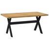 vidaXL J&iacute;deln&iacute; stůl NOAIN na noh&aacute;ch ve tvaru X 160x90x75 cm borovice