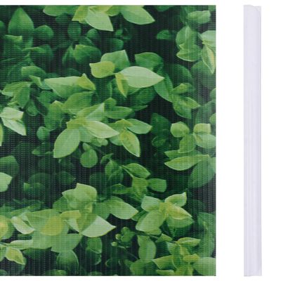 vidaXL Zahradní stínící plotová fólie PVC 70 x 0,19 zelená