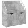 vidaXL Dětsk&yacute; reg&aacute;l Betonově &scaron;ed&aacute; 60 x 29,5 x 69 cm Kompozitn&iacute; dřevo