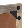 vidaXL Koupelnové zrcadlo 50x3x70 cm masivní mangovníkové dřevo