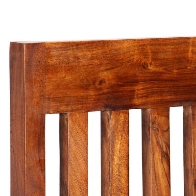 vidaXL Jídelní židle 2 ks masivní dřevo s medovým povrchem moderní