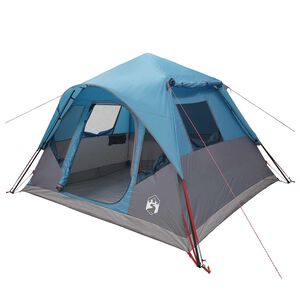 vidaXL Okamžit&yacute; stan Modr&aacute; 305 x 275 x 190 cm Polyester a ocel