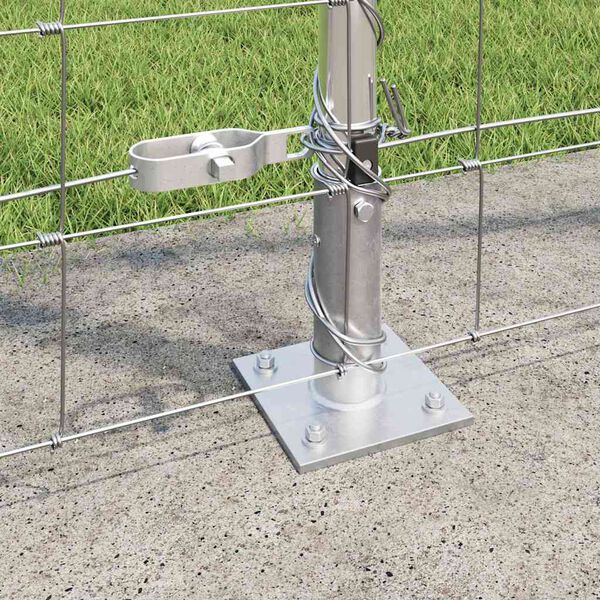 vidaXL Plotov&yacute; sloupek. Pozinkovan&yacute; 25 x 1,4 m Ocel